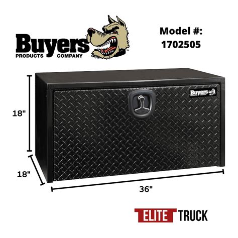 buyers products truck box underbody steel|underbody truck tool boxes aluminum.